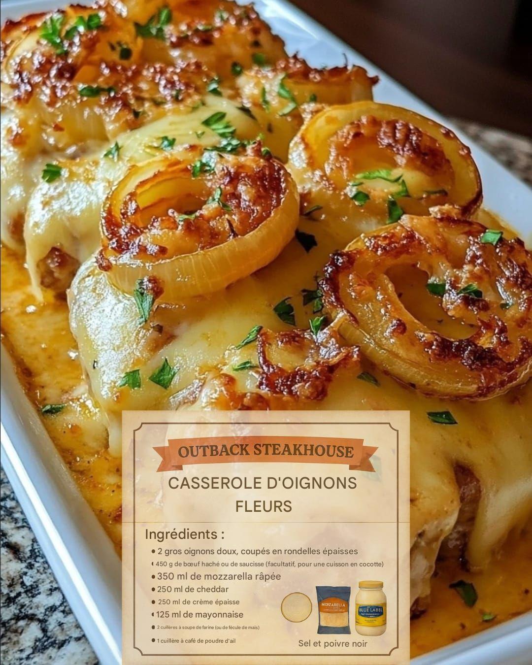Recette d’oignons fleuris de l’Outback Steakhouse