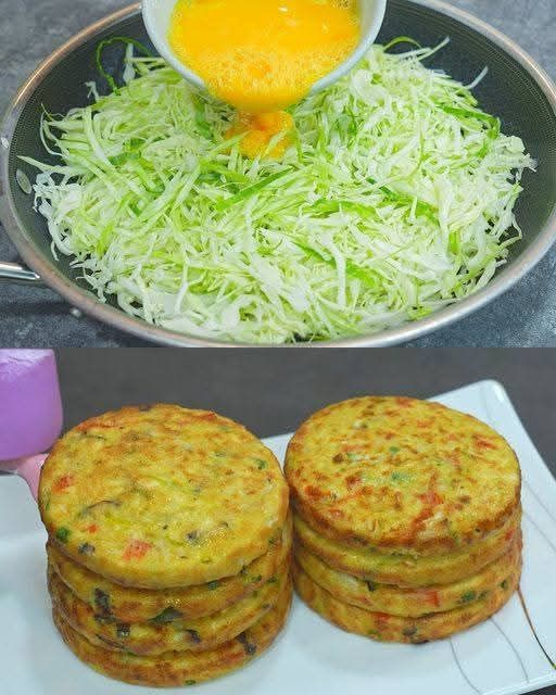 Tortitas de Repollo – Receta Saludable y Deliciosa Tortitas de Repollo – Receta Saludable y Deliciosa